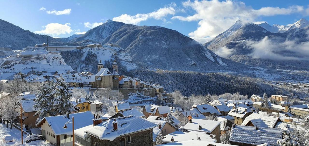Apt With Panoramic View Near Vauban City Briançon Exterior foto