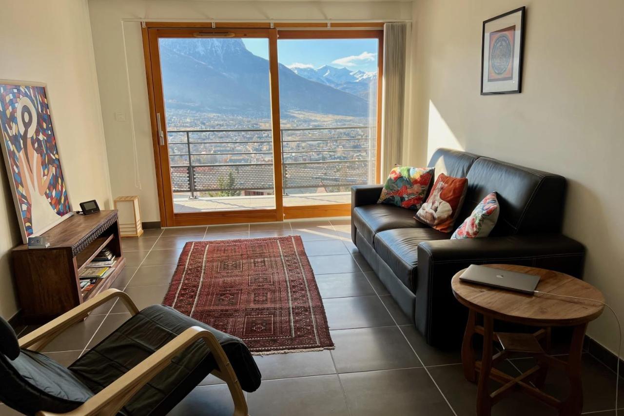 Apt With Panoramic View Near Vauban City Briançon Exterior foto